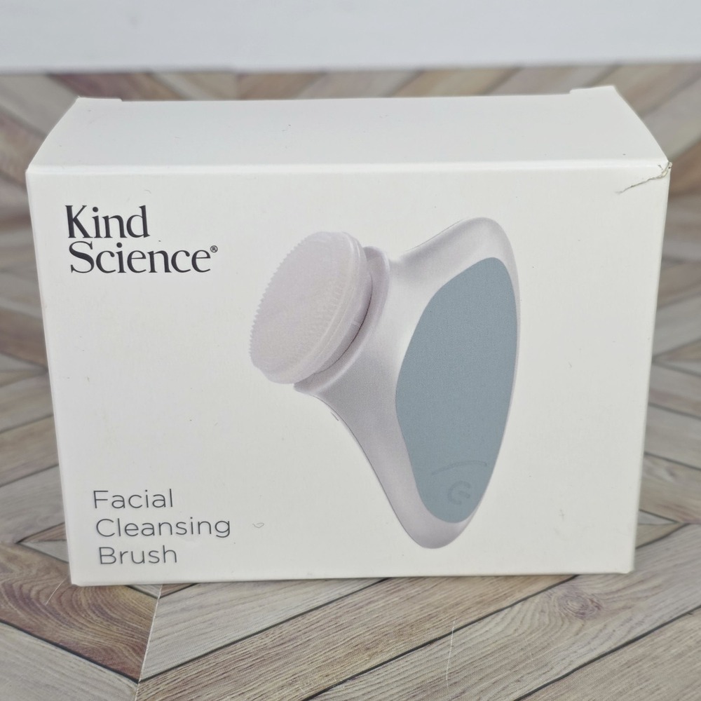 Kind Science Ultrasonic Facial Cleansing Brush Face Cleanser Exfoliates New